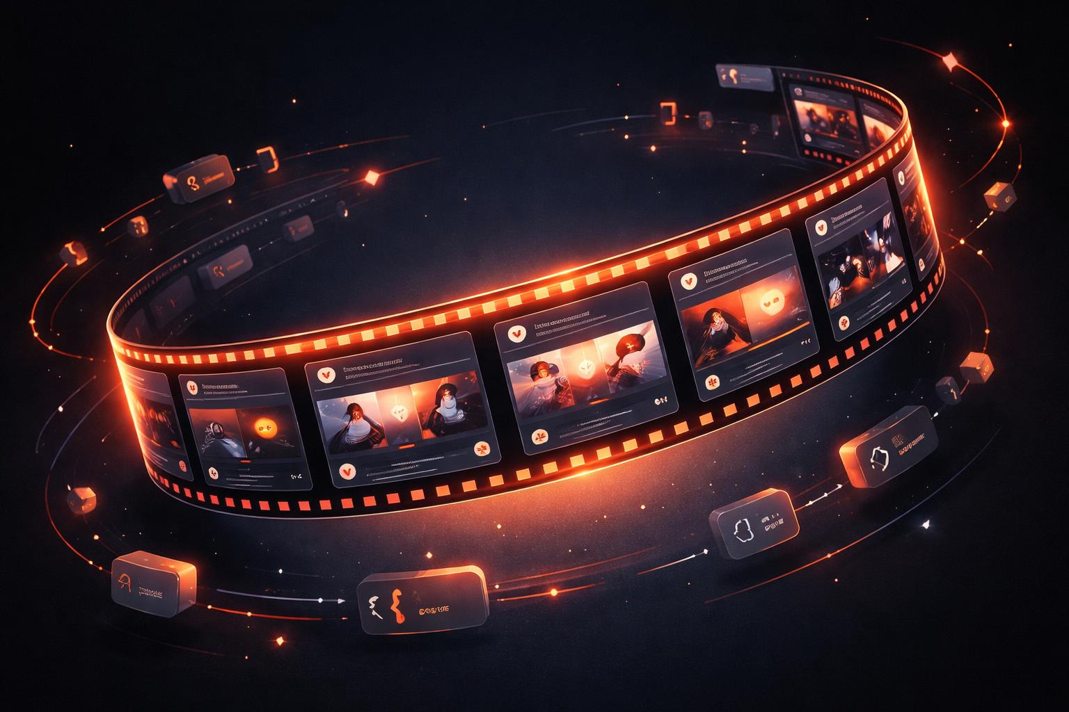 Beyond Static Images: Generating Dynamic Social Share Videos from Metadata