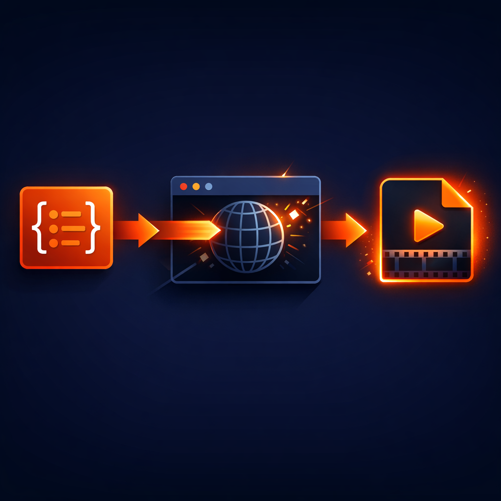 Headless browser rendering architecture
