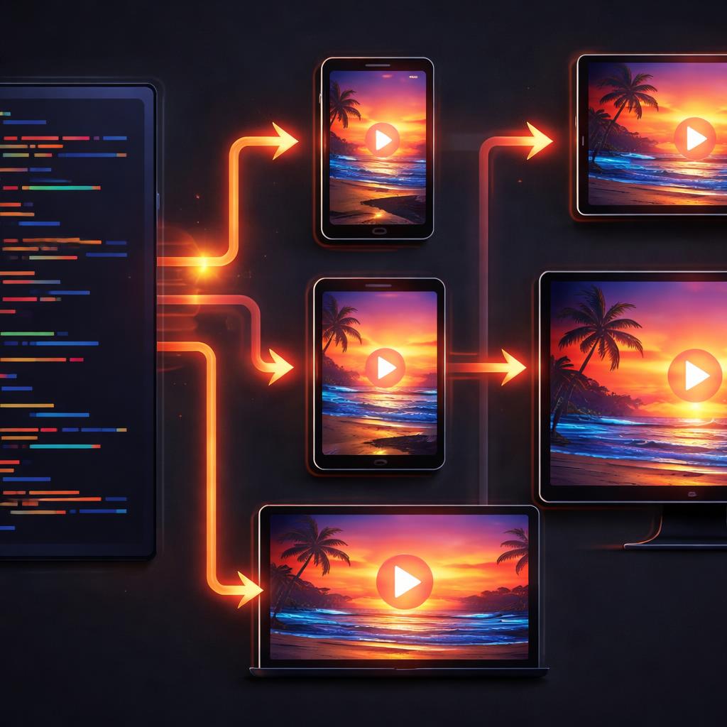 A single code block producing identical results across different resolutions Identical outputs across resolutions