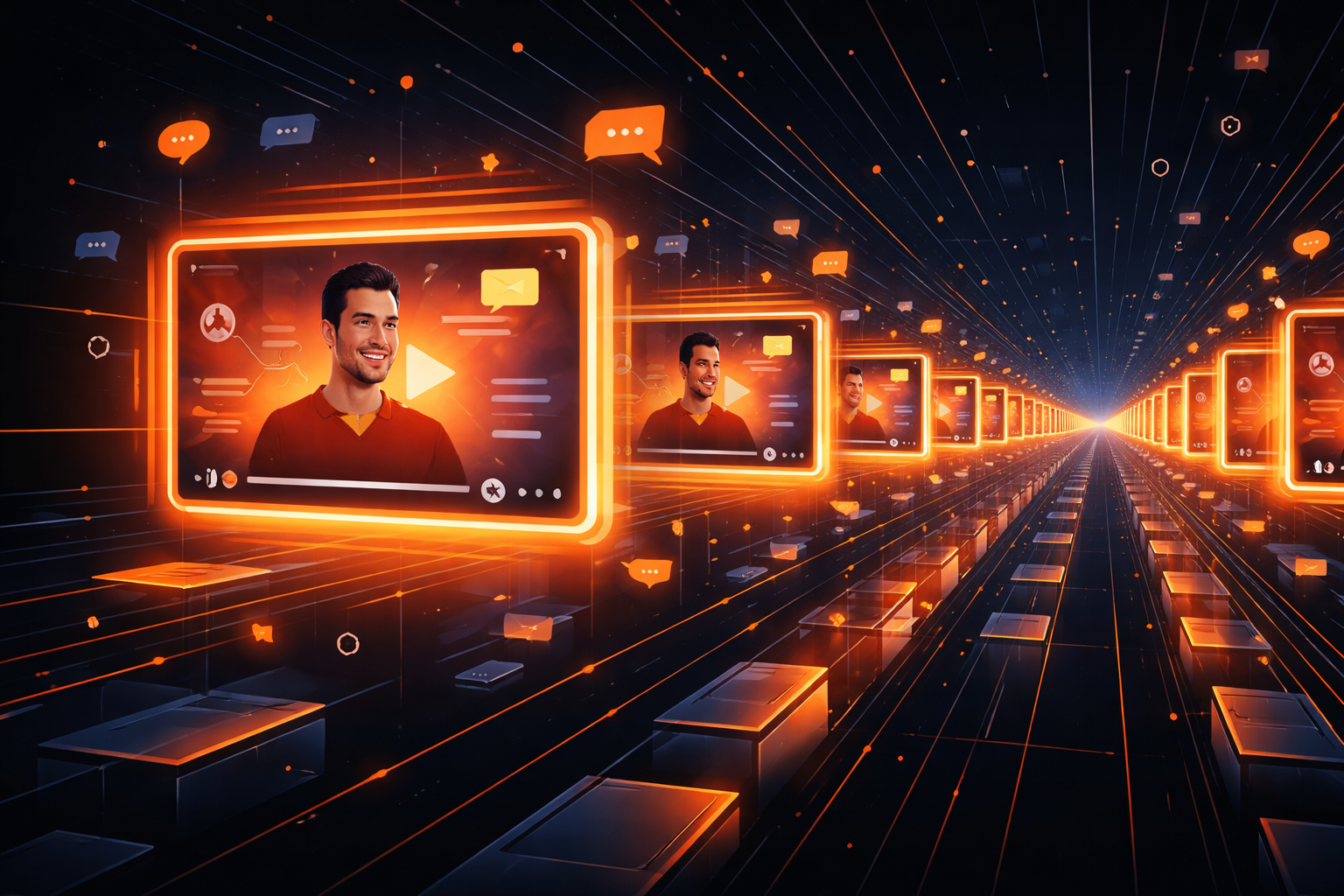 Scaling Personalized Video with Zero Server Cost