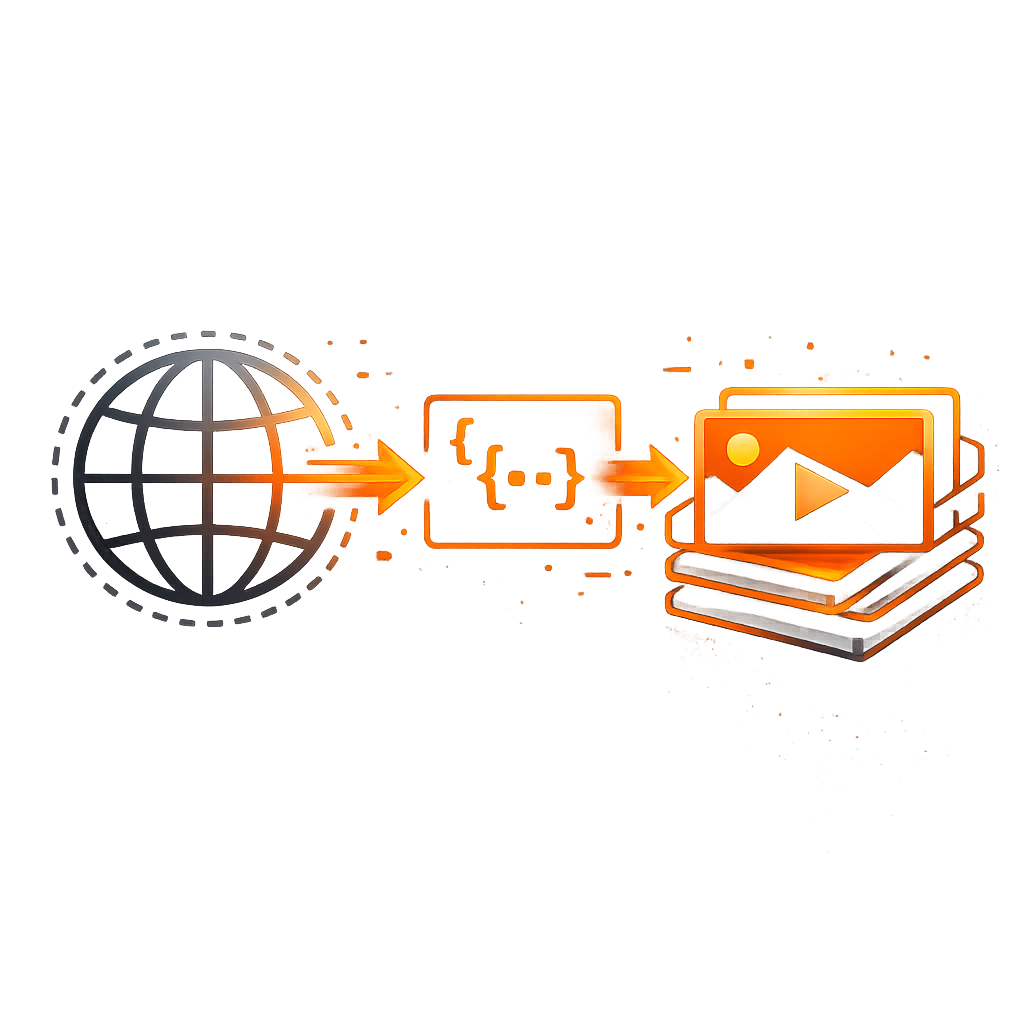 Headless Chromium rendering VideoJSON to MP4 Headless Browser Pipeline