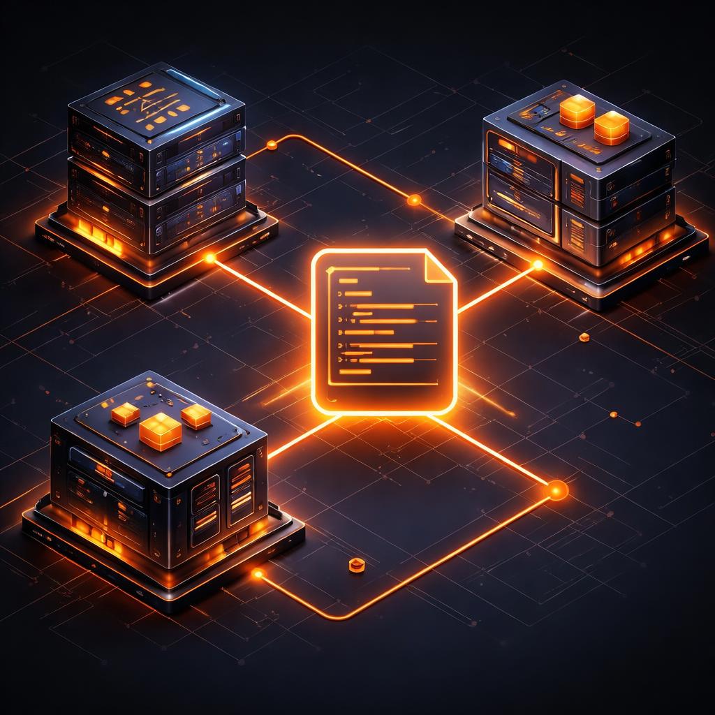 The Three-Renderer Rule architecture showing a single JSON core driving three renderers. Architecture of the Three-Renderer Rule