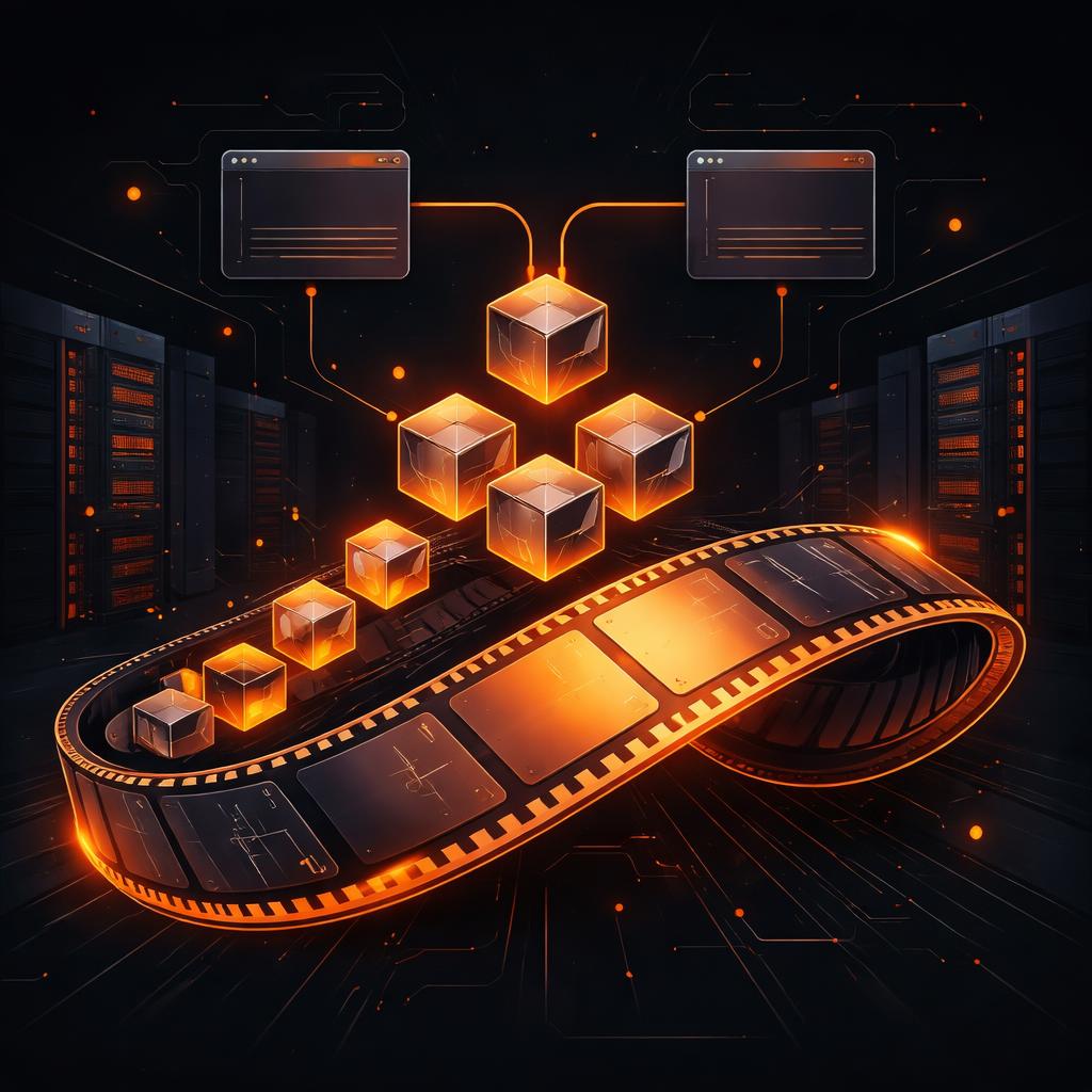 Abstract view of the VideoFlow render pipeline Render Pipeline Illustration