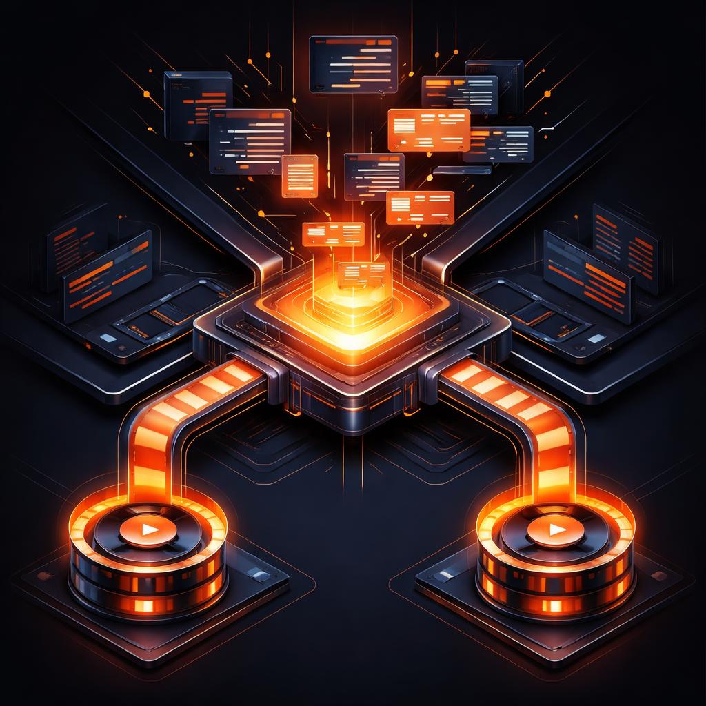 Automating video rendering within your existing CI/CD pipeline ensures consistency and speed. Abstract CI/CD pipeline for video rendering