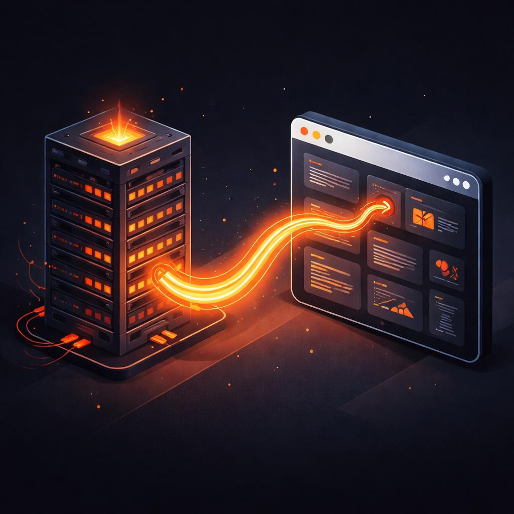 VideoFlow unified rendering across browser and server Server and Browser Infrastructure
