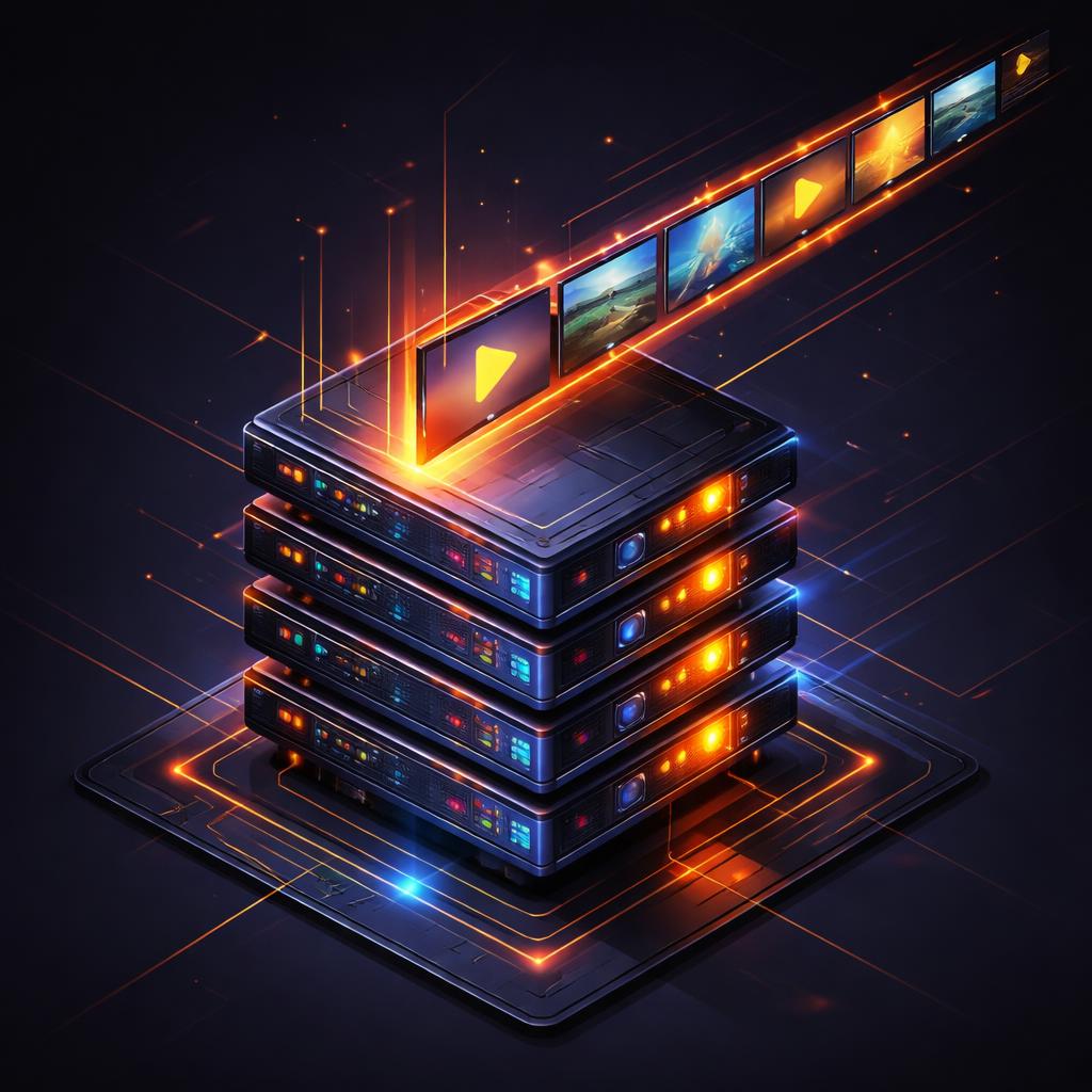 A technical visualization of the VideoFlow server-side stack. Server Stack Architecture